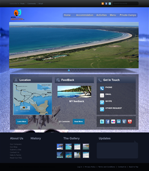 Web Design by senyuu for this project | Design #4442052