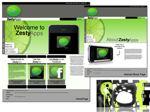 Web-Design von CutCorner Creatives für ZestyApps | Design #191951