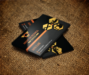 Sole trader requires buisness card / company logo for mining and aviation | Business Card Design by MT