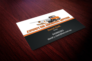 Sole trader requires buisness card / company logo for mining and aviation | Business Card Design by Hardcore Design