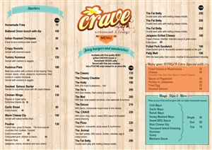 Menu Design by Parul