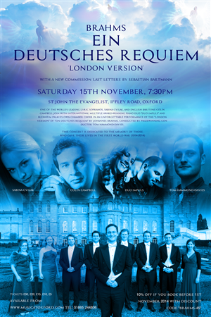 Professional choir in Oxford needs poster for their next concert | Poster-Design von Neoguy