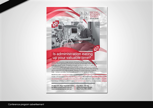 Conference program advertisement | Werbe-Design von disign