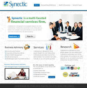 Web Design by webxvision for Sympact | Design #242357