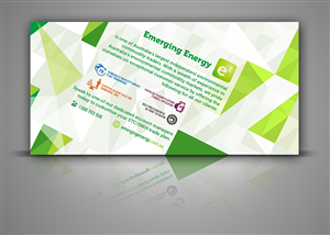 Environmental Commodity Trader - Exhibition Stand Background + Logo | Print Design by lookedaeng