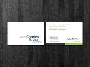 Business Card Design - Local Loss Adjusting Office | Business Card Design by Atvento Graphics