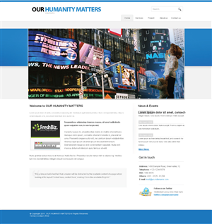 Web Design by susi007 for this project | Design #208341