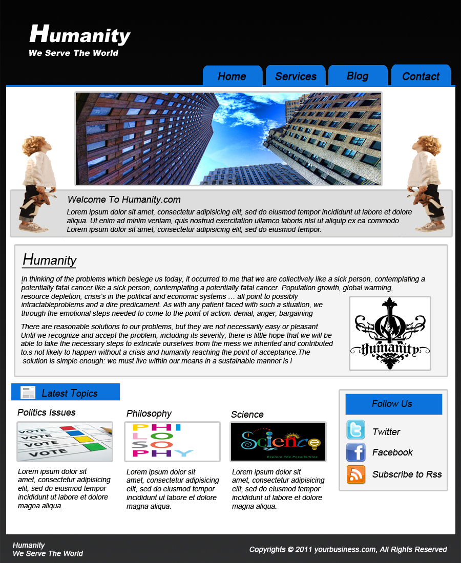 Web Design by mohsin111 for this project | Design #207498