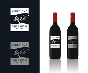 Gully Winds Shiraz | Logo Design by sicasimada