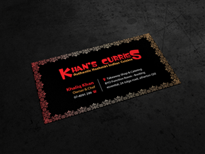 Khan's Curries | Business Card Design by Design'nteam