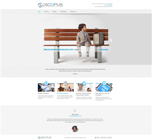 Web Design by aarsita for Scopus Consulting | Design #4633099