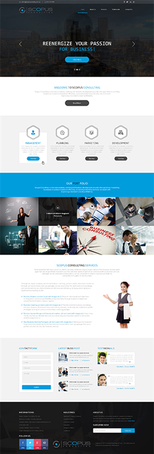 Web Design by web deskers for Scopus Consulting | Design #4642050