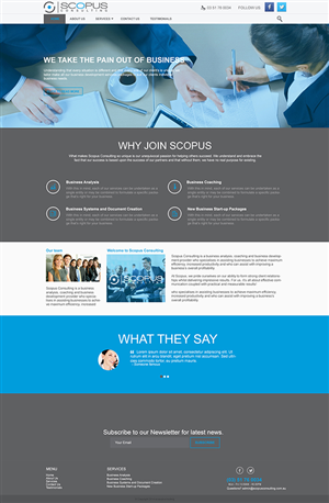 Web Design by designbox for Scopus Consulting | Design #4628967