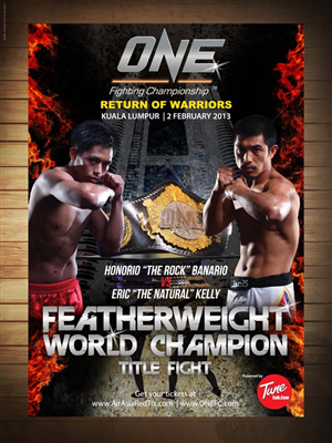 ONE FC Fight Poster Design Competition | Poster Design by Priyo Subarkah