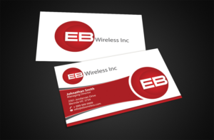 Business Card Design for Wireless Company | Business Card Design by Stylez Designz