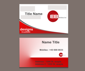 Business Card Design by CruelKeSh for this project | Design #6783864