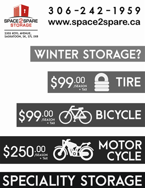 Space 2 Spare Storage Poster Ad | Poster Design by jayneel_s