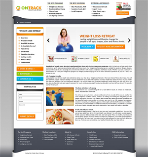 Web Design by James for OnTrack Wellbeing PTY Ltd | Design: #237485