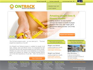 Web Design by Fen21 for OnTrack Wellbeing PTY Ltd | Design #227168