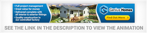 Banner ad to sell prefabricated holiday homes in New Zealand | Banner-Design von Levardos