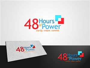 48 Hours of Power -  logo design & business card for 2 day seminar | Business Card Design by ArtSamurai