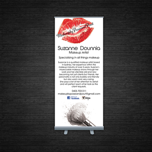 Makeupbyposeandpout banner | Banner Ad Design by Alchemist