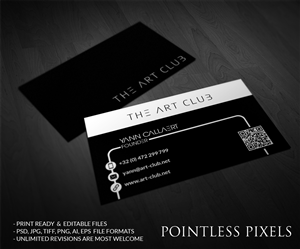 Online Art Gallery & Art Management Firm looking for a business card | Visitenkarten-Design von Pointless Pixels India