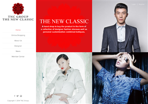 TNC Fashion Design Company Needs a New Web Design, Please Click Me | Web Design by Sbss