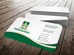 Rescom Realtors LLC ( this is short for residential & commerical realtors)  | Logo and Business Card Design by szabist