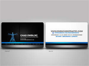 Chiropractic Business card | Business Card Design by disign