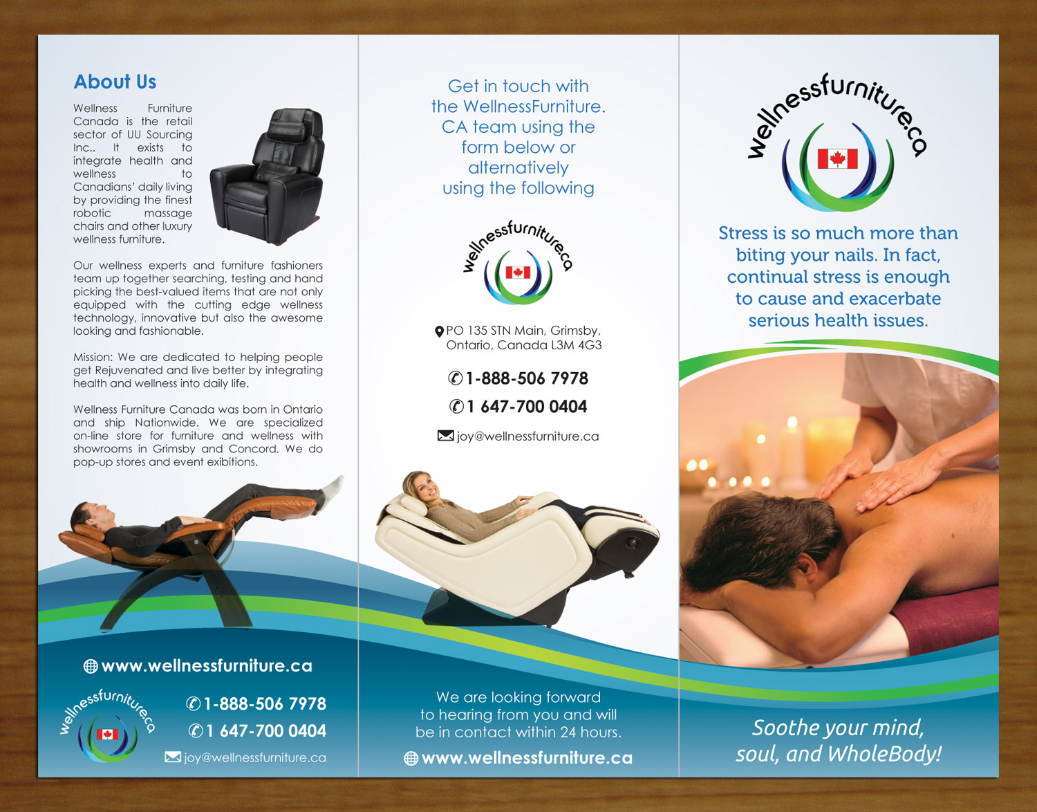 Flyer Design by Sbss for Wellnessfurniture.CA | Design #4848855