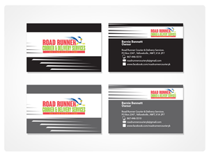 Courier Business needs a Business Card Design !!! | Business Card Design by Vicez