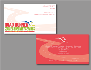 Courier Business needs a Business Card Design !!! | Business Card Design by Bling Connect Ink