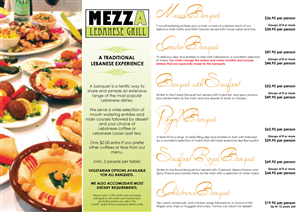 Menu Design by Raven Designs 2024