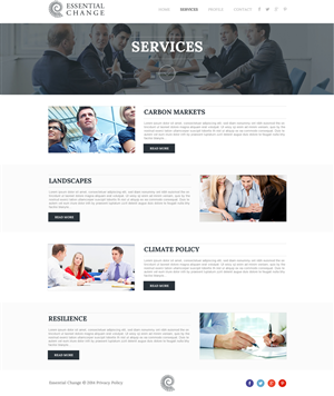 Essential Change Website | Web Design by Behriatech