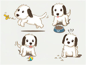 Children's Book Character based on Family Dog | Character Design by aneskayirt