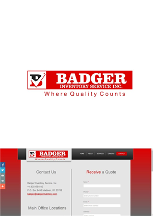 Logo Design by alok bhopatkar for Badger Inventory Service Inc. | Design #4965494