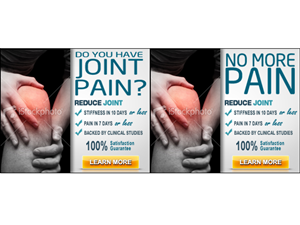 Adword Banners for a Joint Supplement | Banner Ad Design by Nebojsa Aleksic