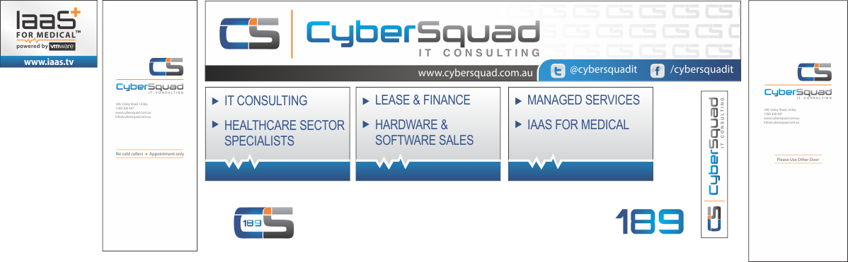 Signage Design by Akshar Shailesh for CyberSquad IT Consulting | Design: #5033056