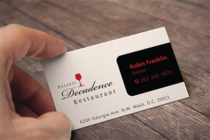 dessert restaurant | Business Card Design by MT