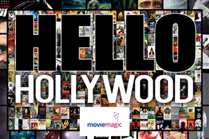 Hello Hollywood | Poster Design by B L X C K_R X I N B O W