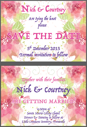 Invitation Design by Raven Designs 2024