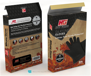 Premium Packaging Design Required for Silicone BBQ Glove Product | Verpackungs-Design von Mahmoud Shahin