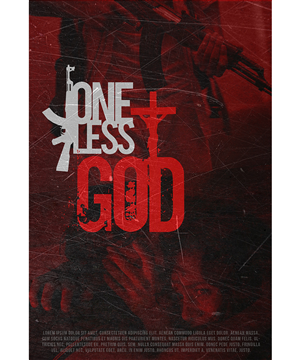 One Less God Poster | Poster Design by jeffdefy