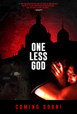 One Less God Poster | Poster Design by GliderGraphx