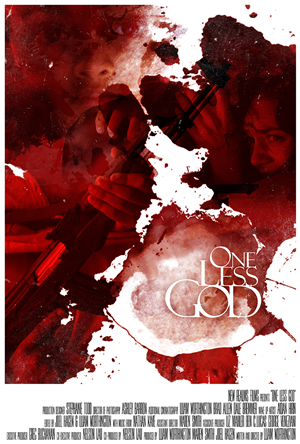 One Less God Poster | Poster Design by B L X C K_R X I N B O W