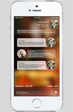 App Design by huzefa072 for Instant Communication, INC | Design: #5086294