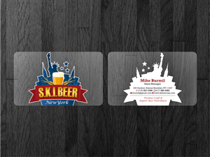 Business Card Design Project (Beer industry) | Business Card Design by Atvento Graphics