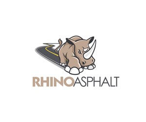 RHINO ASPHALT | Logo Design by esmmero