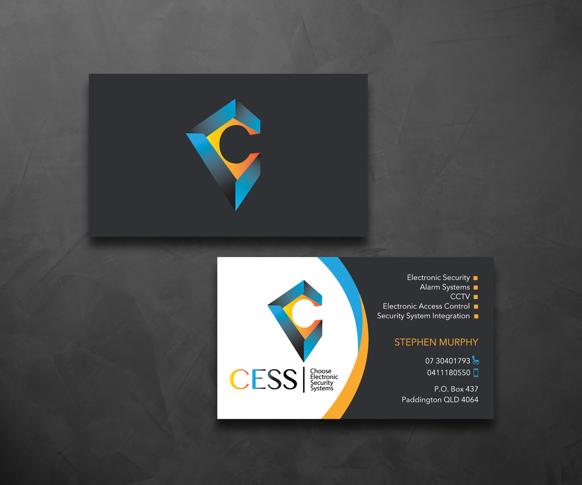 Business Card Design by Sarah Haroon for this project | Design #5100640